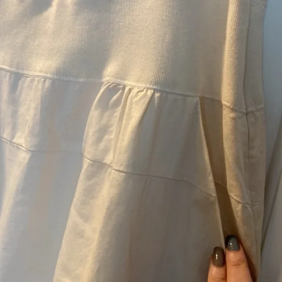 Hache Made in Italy 🇮🇹 💯 Cotton Dress Side Pockets Butter Soft Never Used